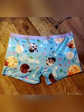 Womens Breyers Ice Cream Themed Boyshorts